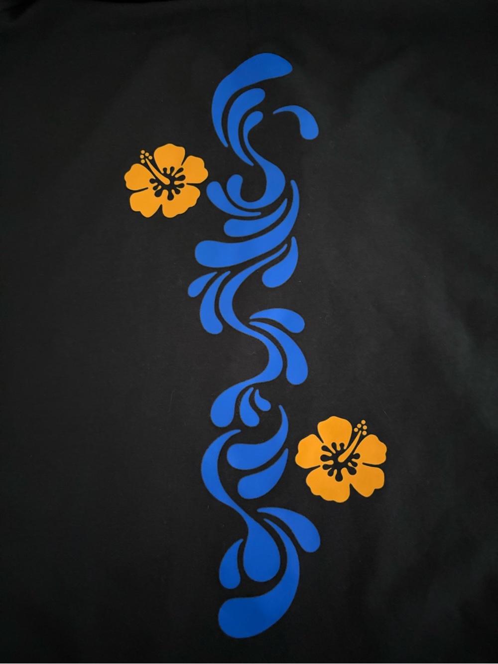 Lululemon Hawaii Hibiscus Hoodie Sweatshirt - Black / Size M - Picture 3 of 9